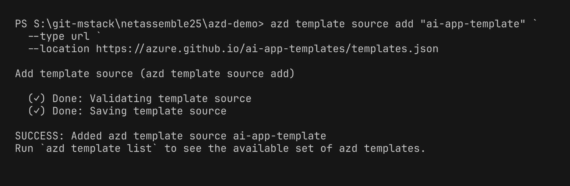 Console Template Source List Add